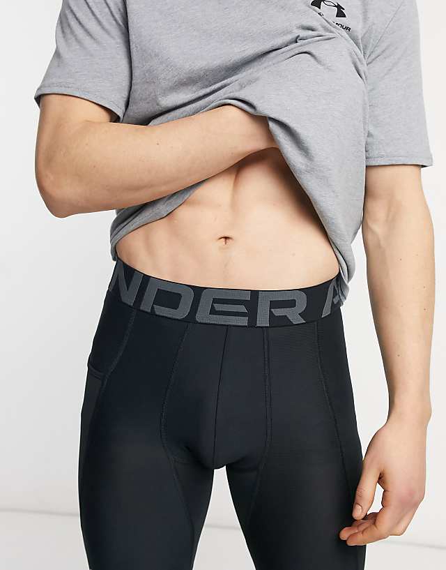 Asos Under Armour Training Heat Gear Leggings In Black