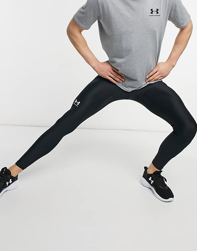 asos Under Armour Training Heat Gear leggings in black