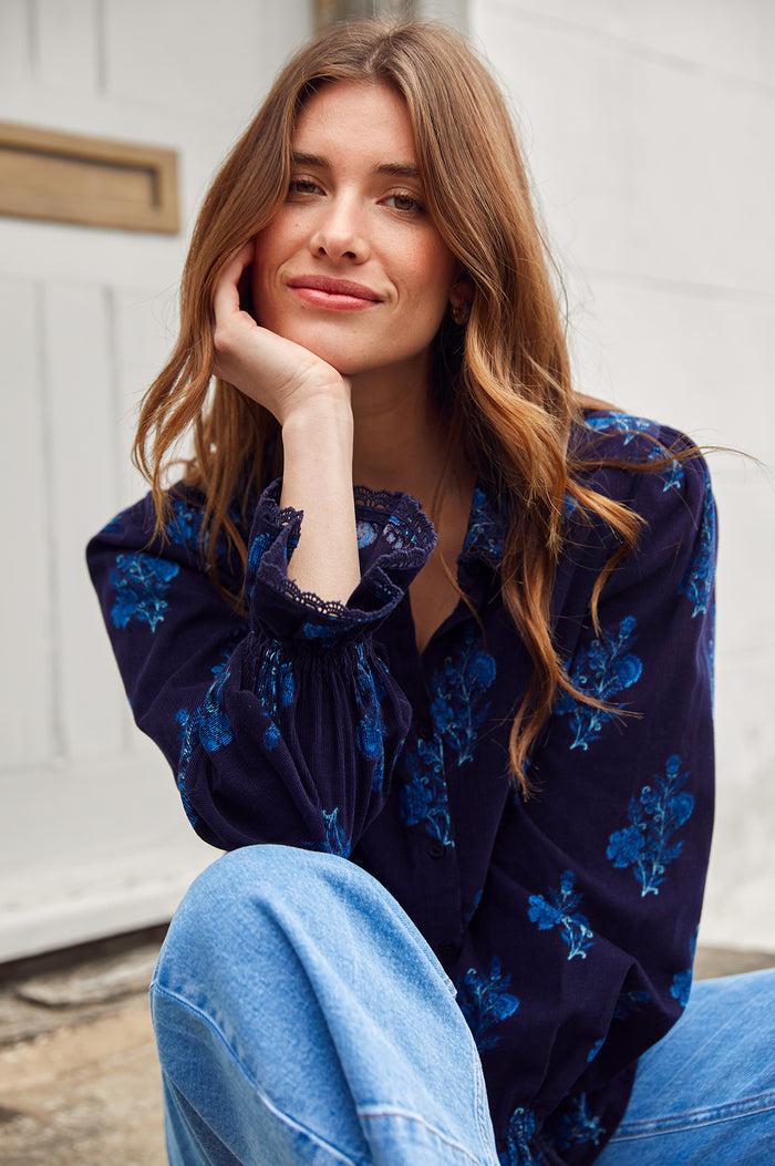 Aspiga Amaya Corduroy Blouse