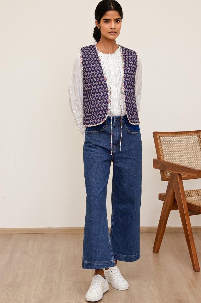 Aspiga Arlo Quilted Organic Cotton Gilet