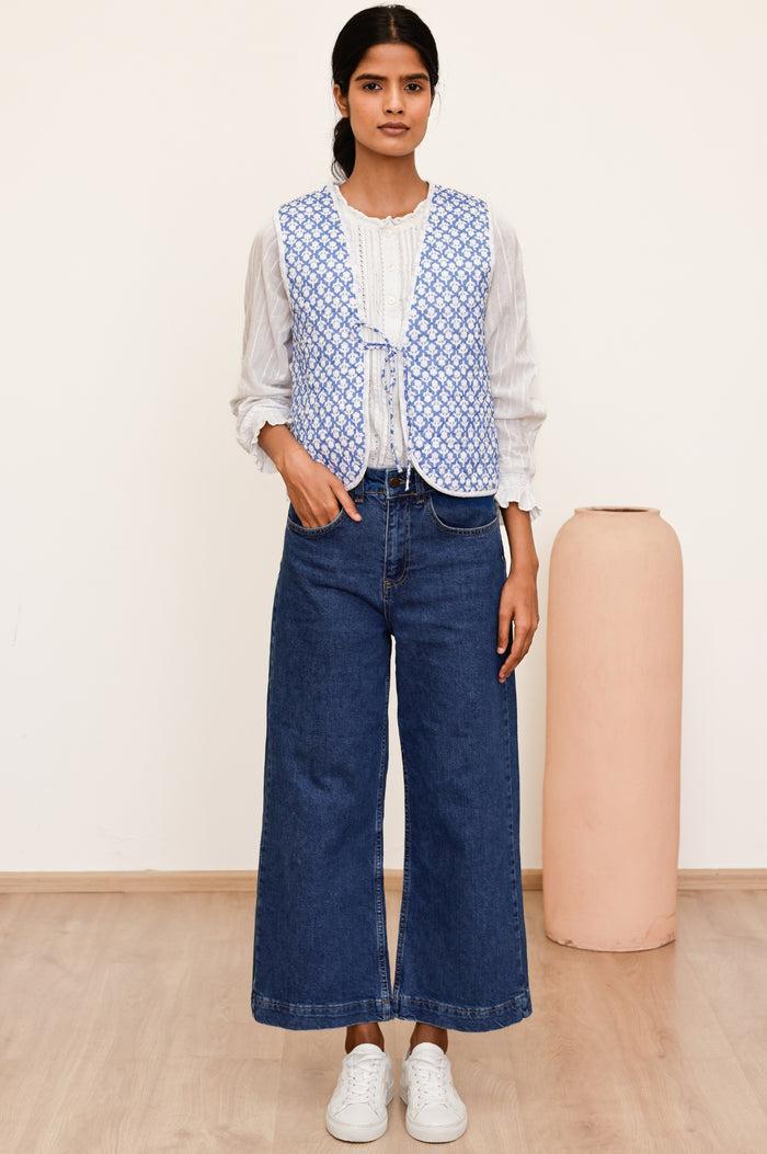 Aspiga Arlo Quilted Organic Cotton Gilet