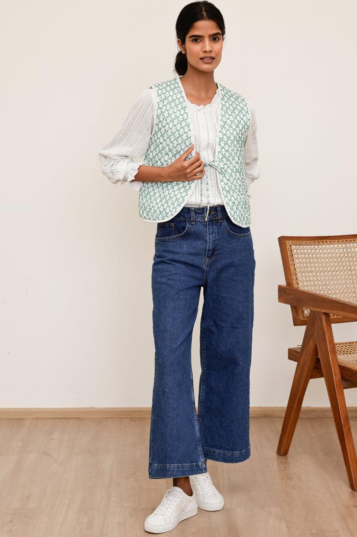 Aspiga Arlo Quilted Organic Cotton Gilet