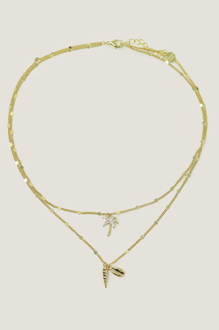 aspiga ASHIANA Island Charm Necklace