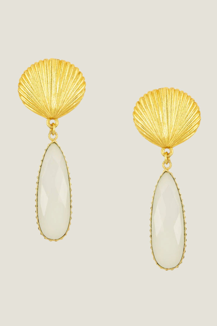 aspiga ASHIANA Tria Shell Earrings