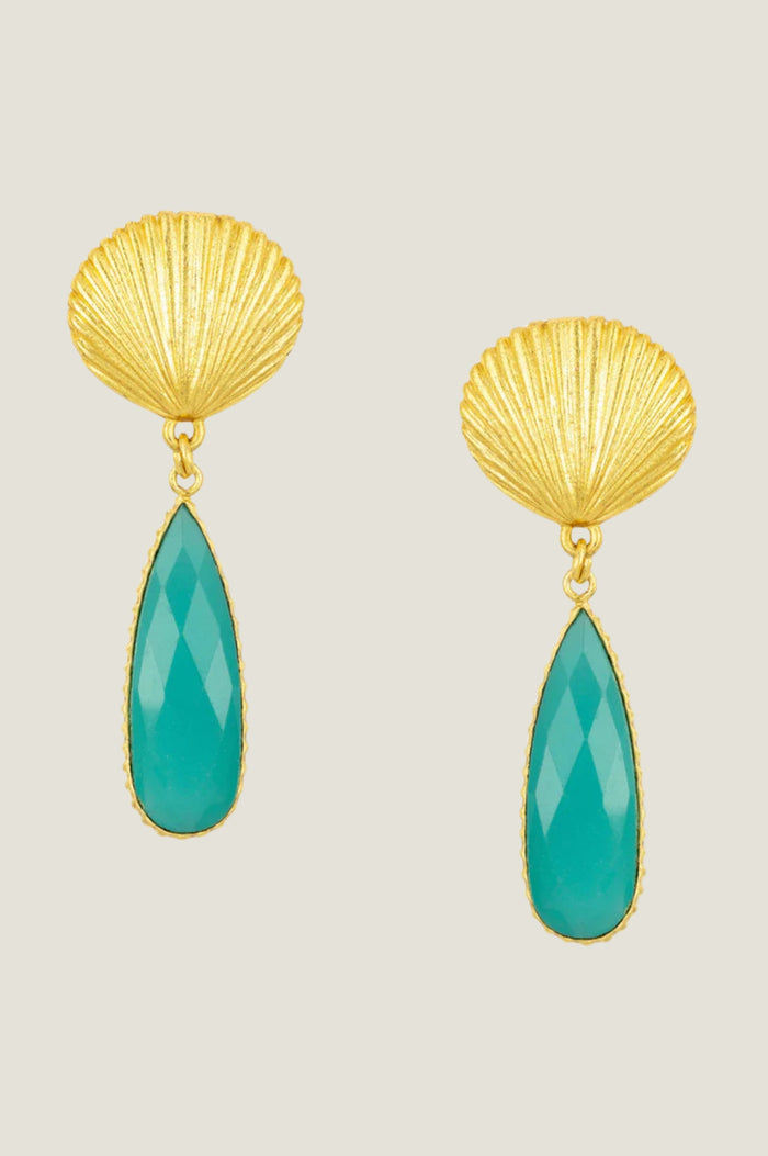 aspiga ASHIANA Tria Shell Earrings