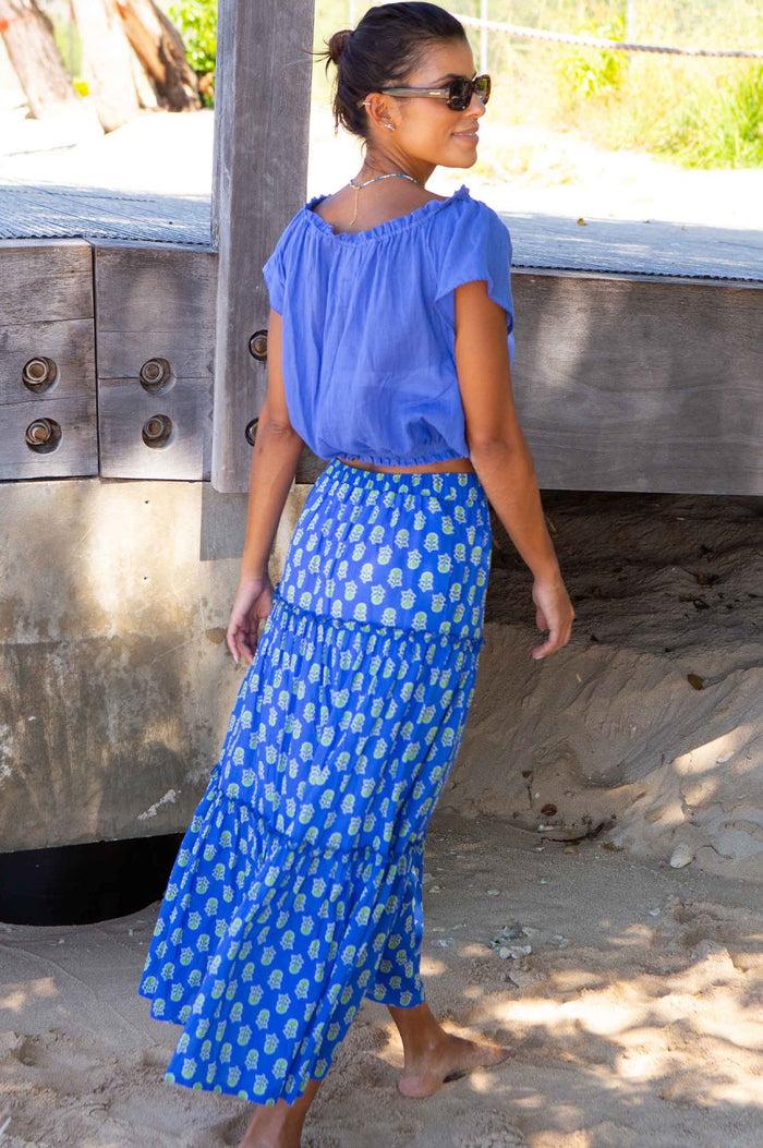 Aspiga Bea Printed Organic Cotton Skirt