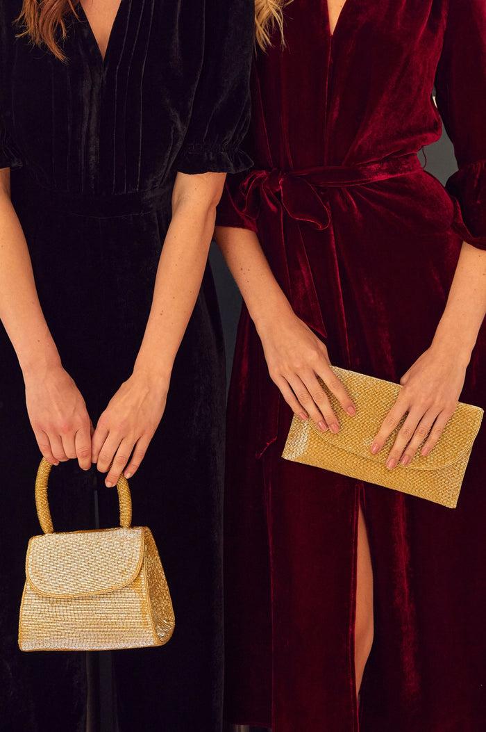 Aspiga Beaded Clutch Bag