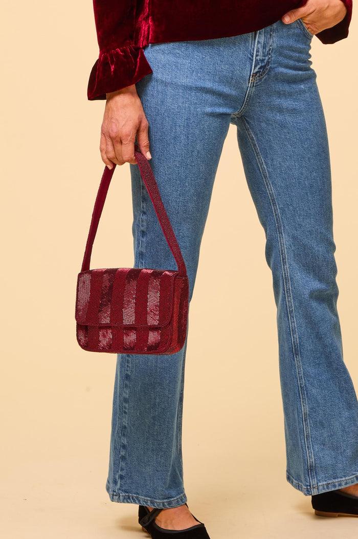 Aspiga Beaded Strap Handbag