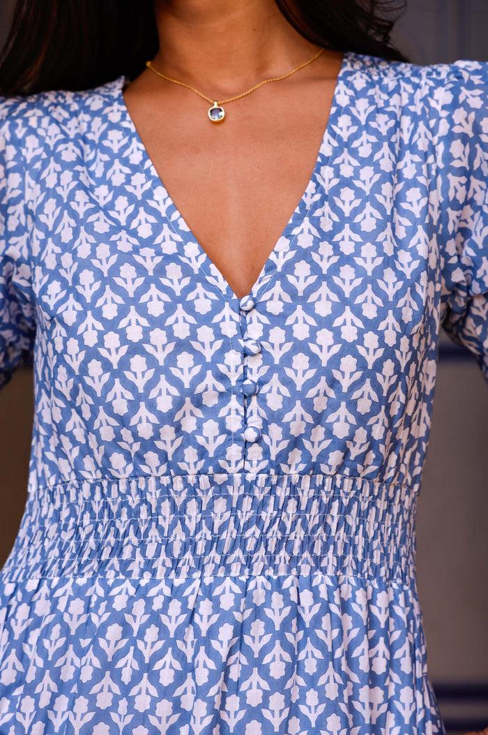 Aspiga Billie Short Sleeve Organic Cotton Dress