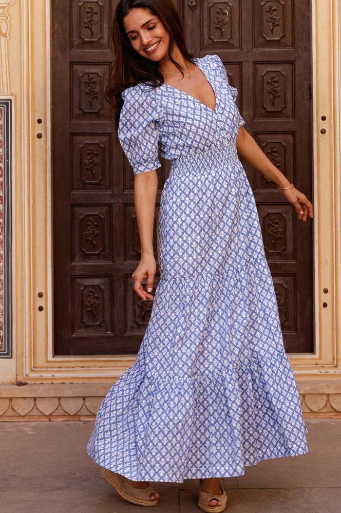 Aspiga Billie Short Sleeve Organic Cotton Dress