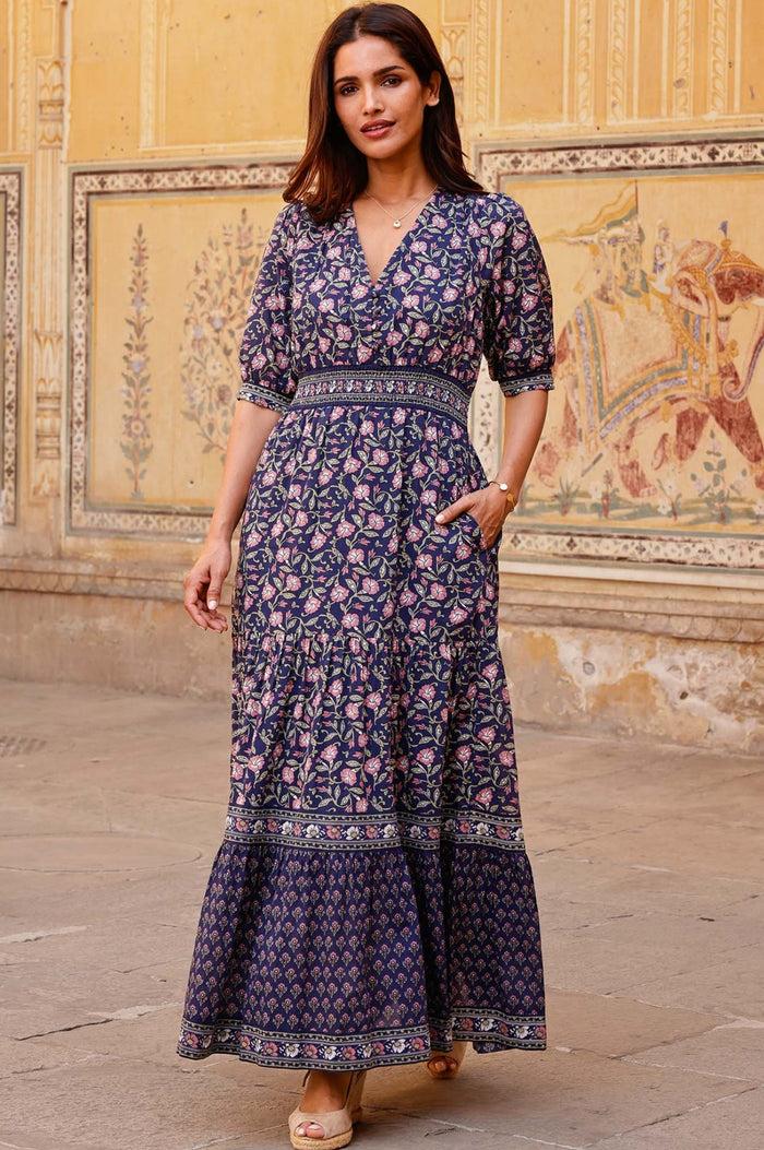 aspiga Billie Short Sleeve Organic Cotton Dress