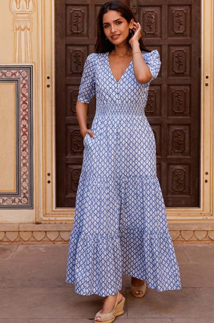 aspiga Billie Short Sleeve Organic Cotton Dress