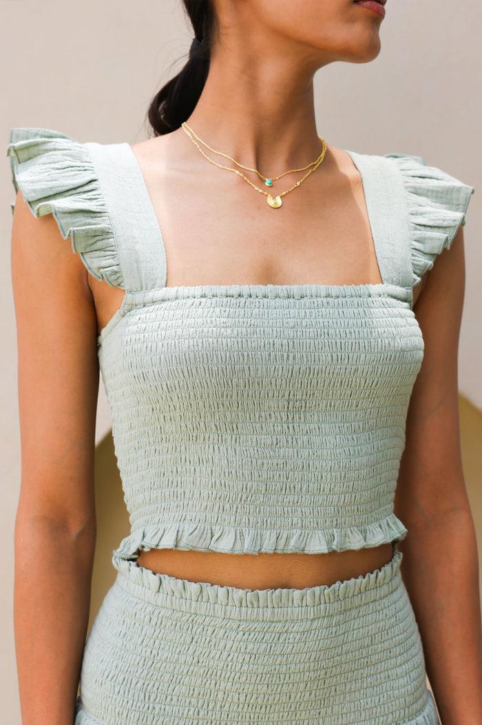 Aspiga Bryony Cheesecloth Top