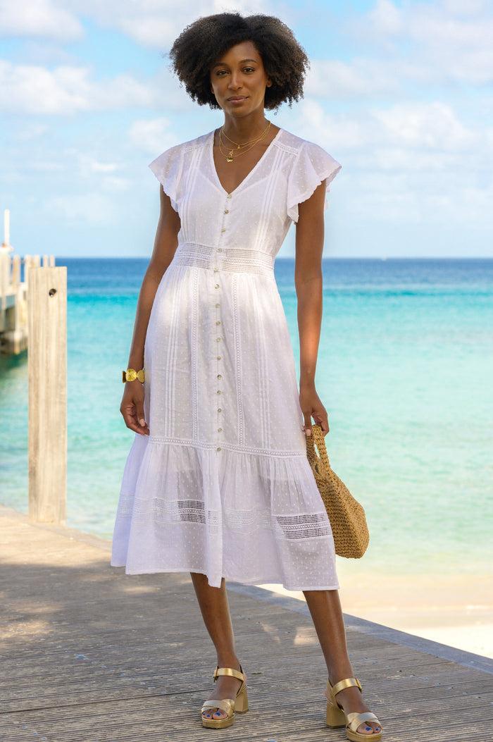 Aspiga Cami V Midi Slip Dress