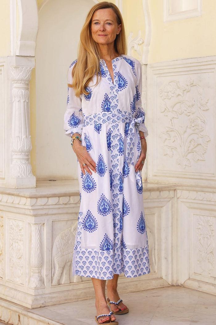 aspiga Cara Block Print Dress