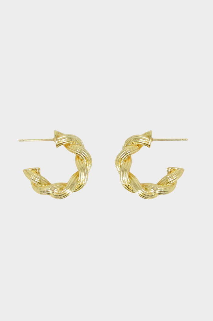 aspiga Chunky Swirl Hoops