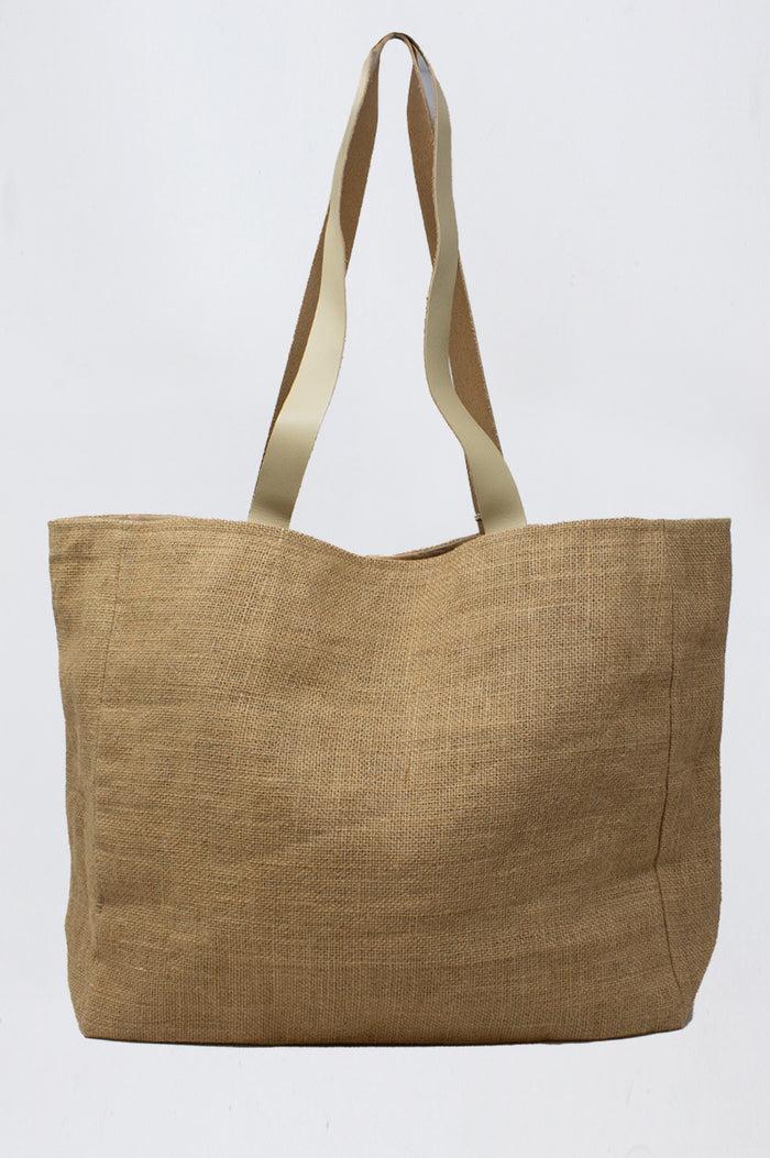 Aspiga Coral Jute Beach Bag