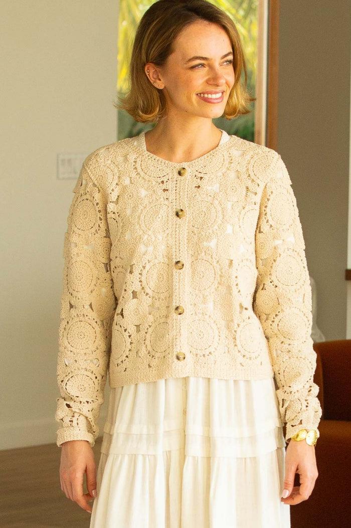 Aspiga Crochet Cardigan