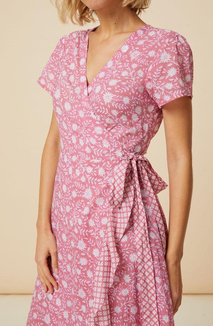 Aspiga Demi Cotton Wrap Dress