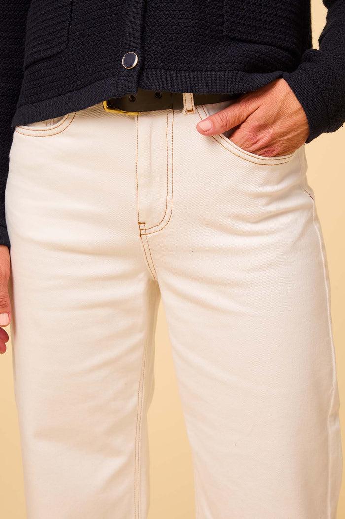 Aspiga Denim Wide Leg Crop Jean