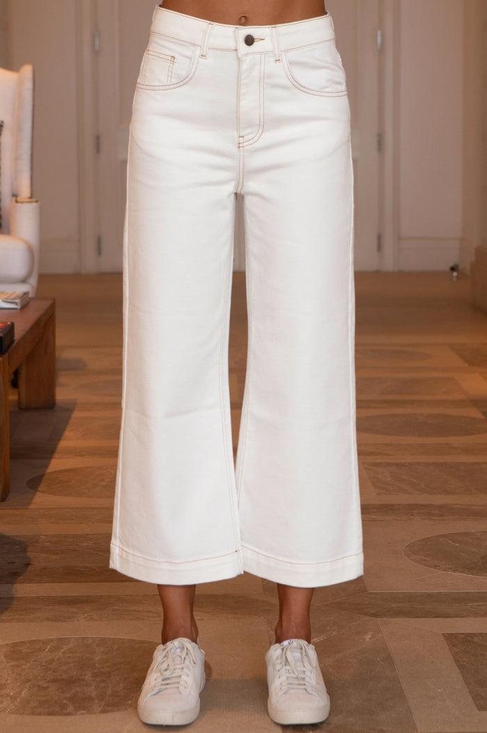 aspiga Denim Wide Leg Crop Jean