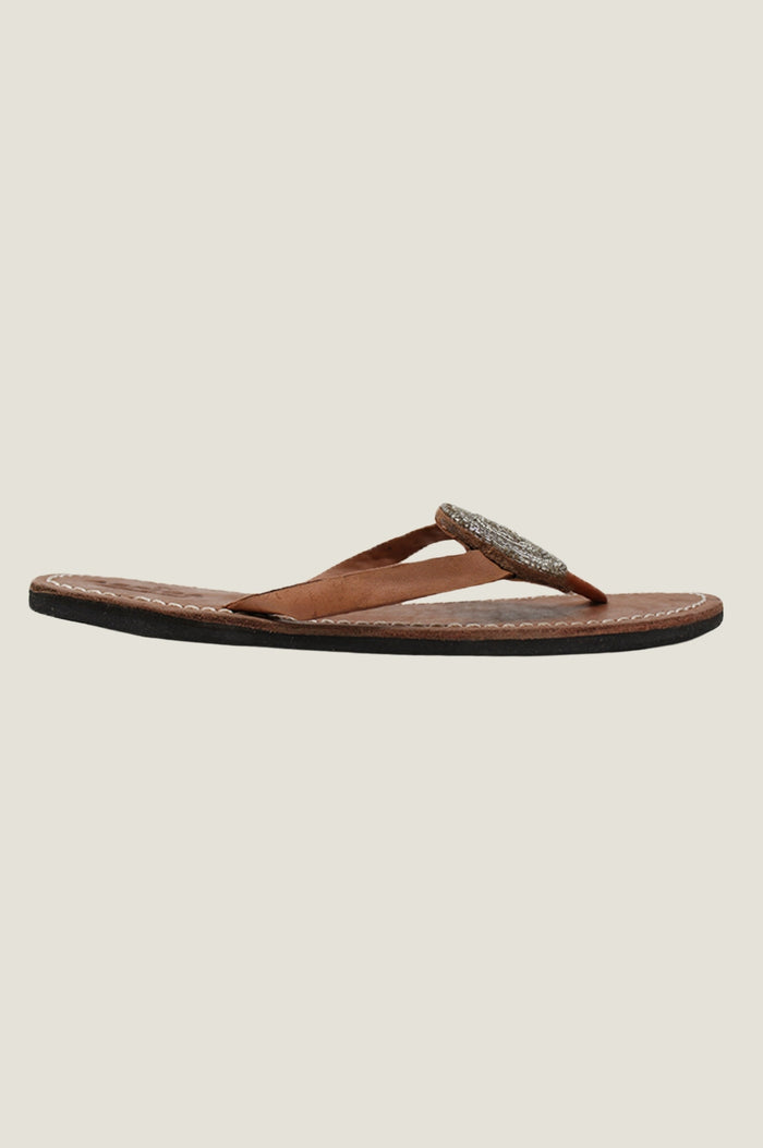 Aspiga Disc Leather Sandals