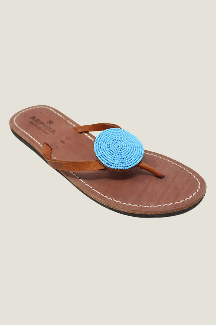 Aspiga Disc Leather Sandals