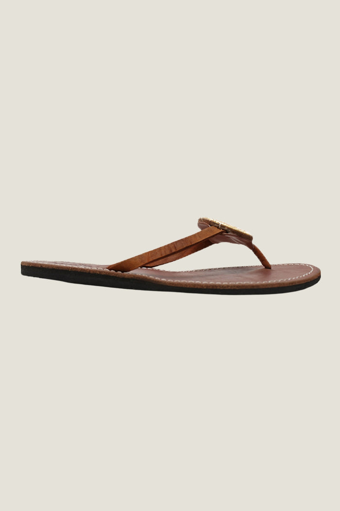 Aspiga Disc Leather Sandals