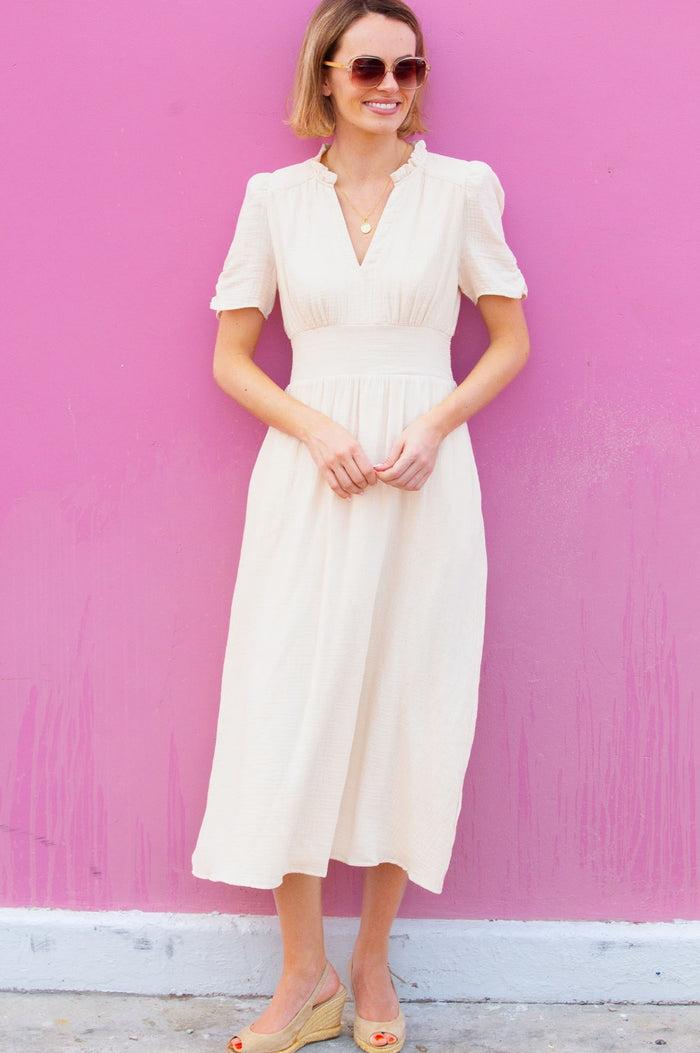 Aspiga Esha Cheesecloth Dress