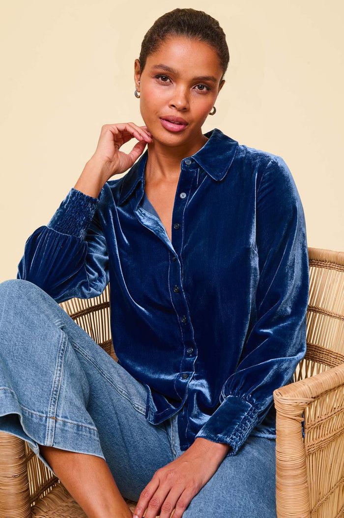 Aspiga Ffion Velvet Shirt