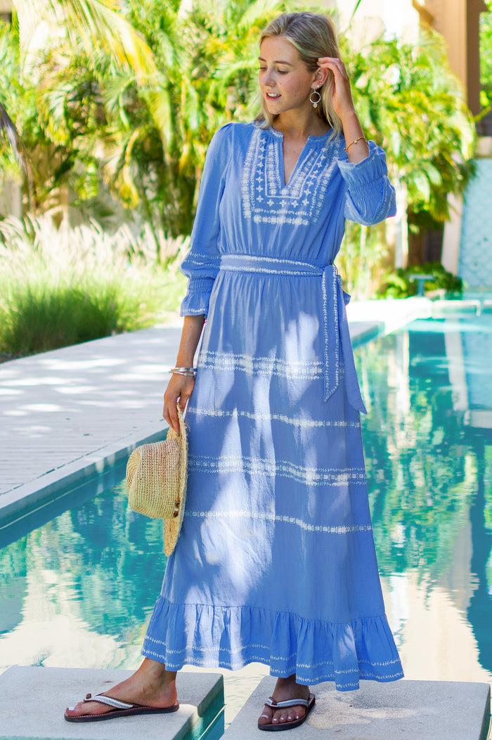 aspiga Freida Embroidered Dress