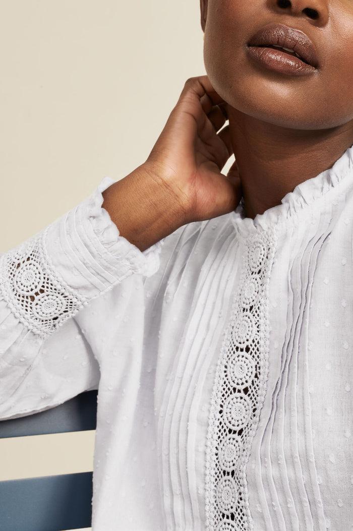 Aspiga Gina Frill Dobby Blouse