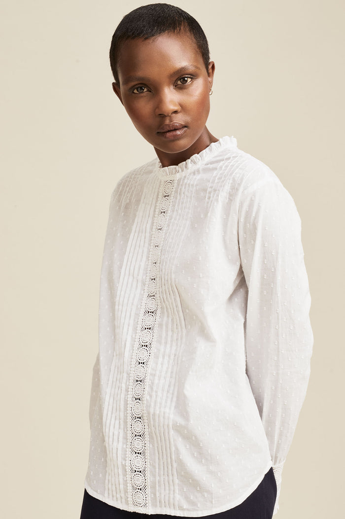 Aspiga Gina Frill Dobby Blouse