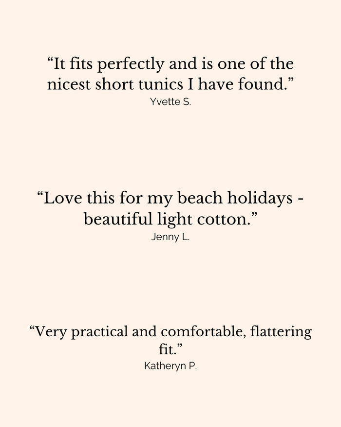 Aspiga Guadalupe Short Organic Cotton Tunic