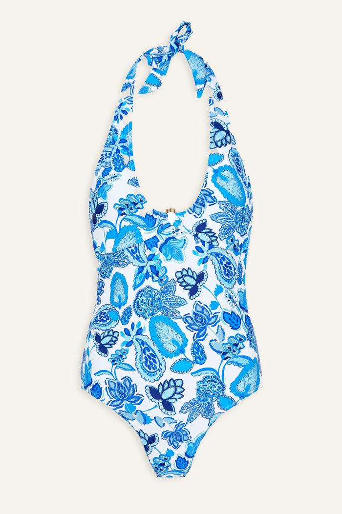 Aspiga Halter Neck Recycled Swimsuit