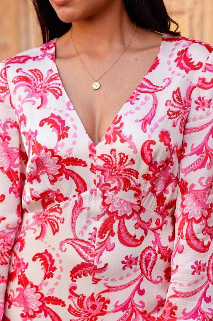 Aspiga Hannah Satin Dress