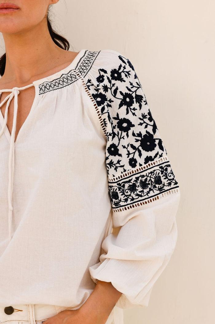 Aspiga Ida Embroidered Top