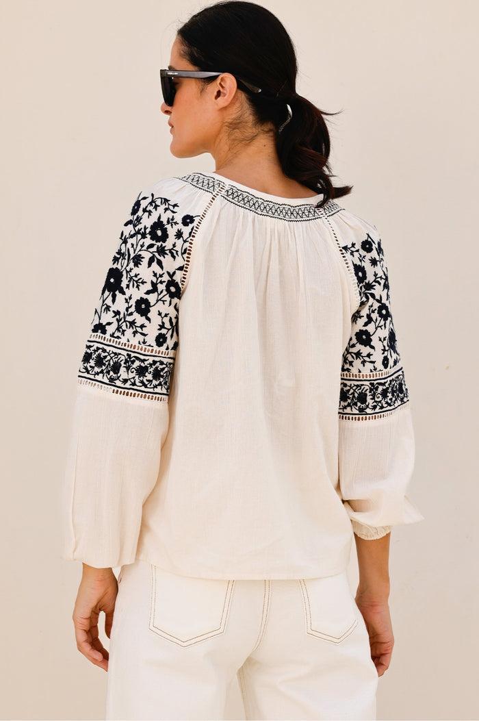 Aspiga Ida Embroidered Top