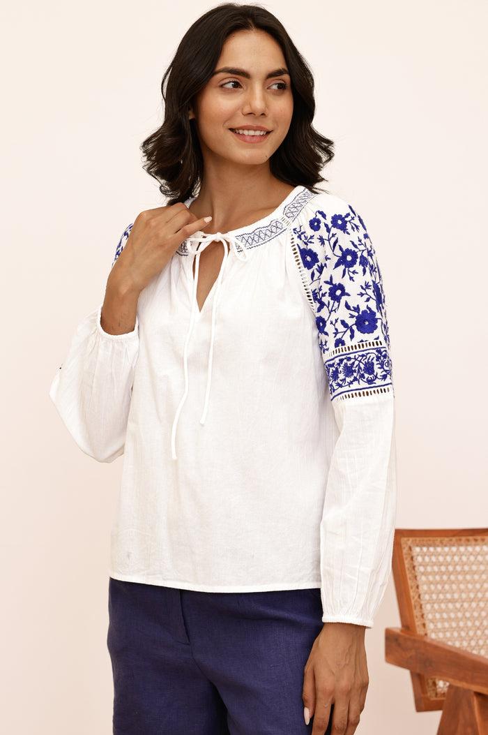 aspiga Ida Embroidered Top