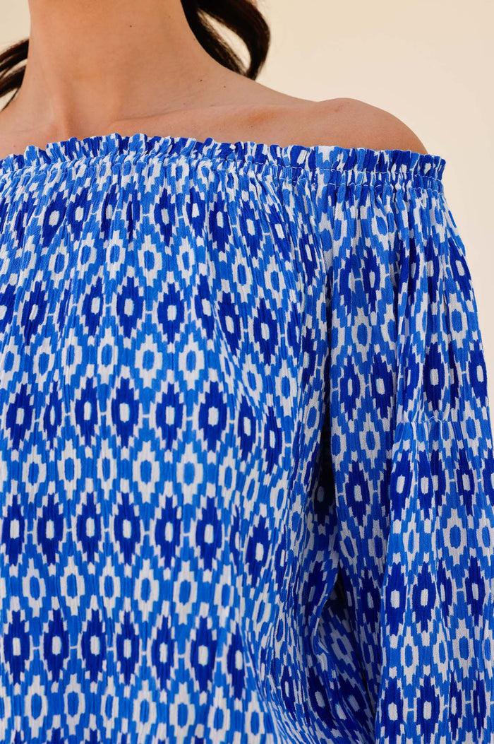 Aspiga Ilana Long Sleeve Frill Top