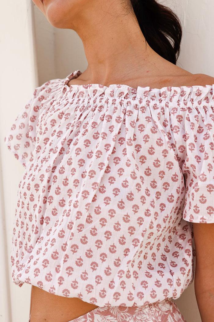 Aspiga Ilana Printed Organic Cotton Top
