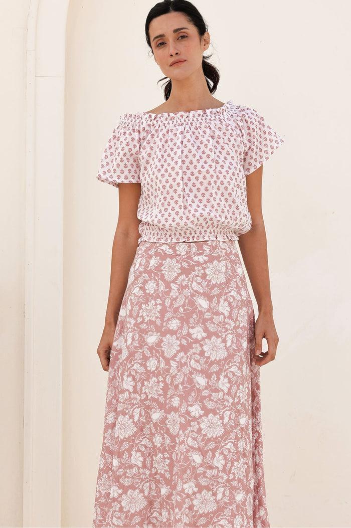 Aspiga Ilana Printed Organic Cotton Top