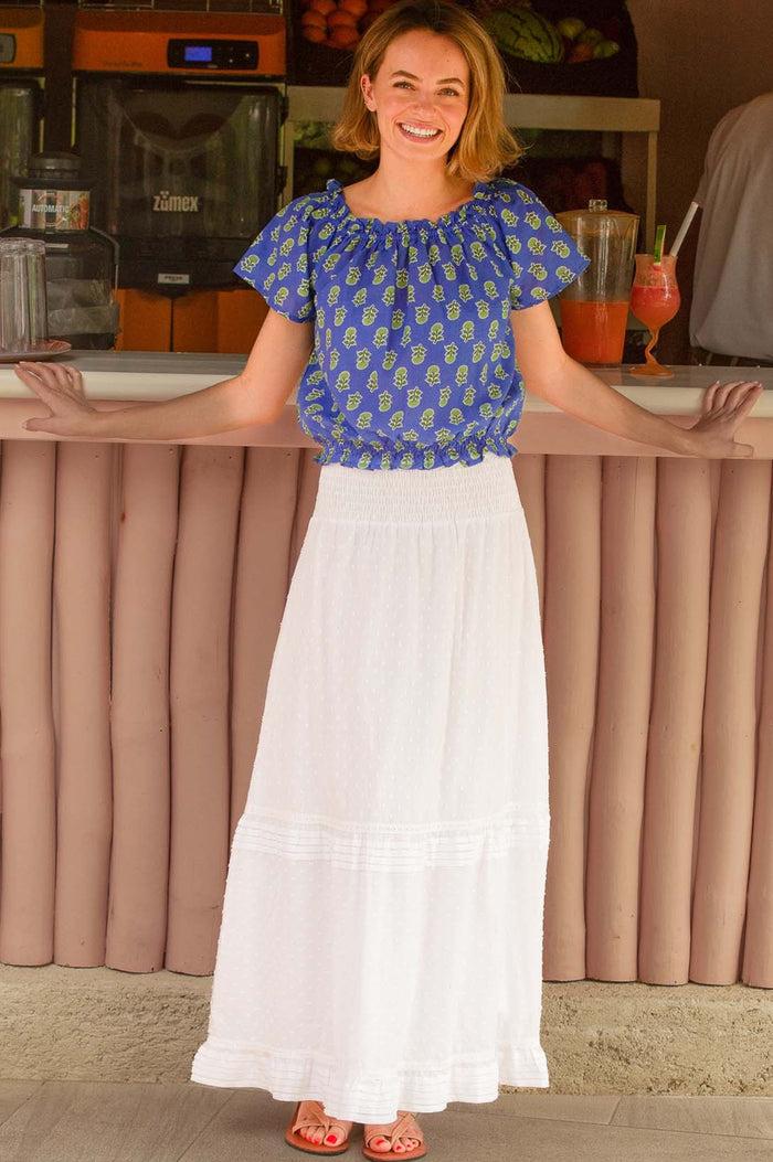 Aspiga Ilana Printed Organic Cotton Top