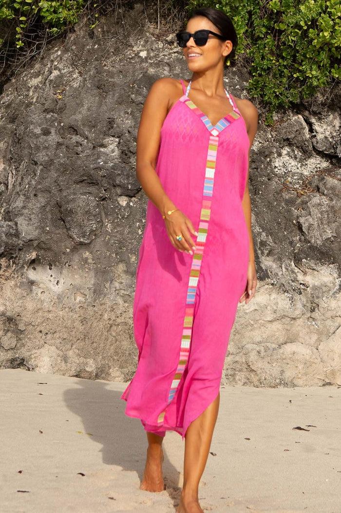 aspiga Ipanema Embroidered Dress