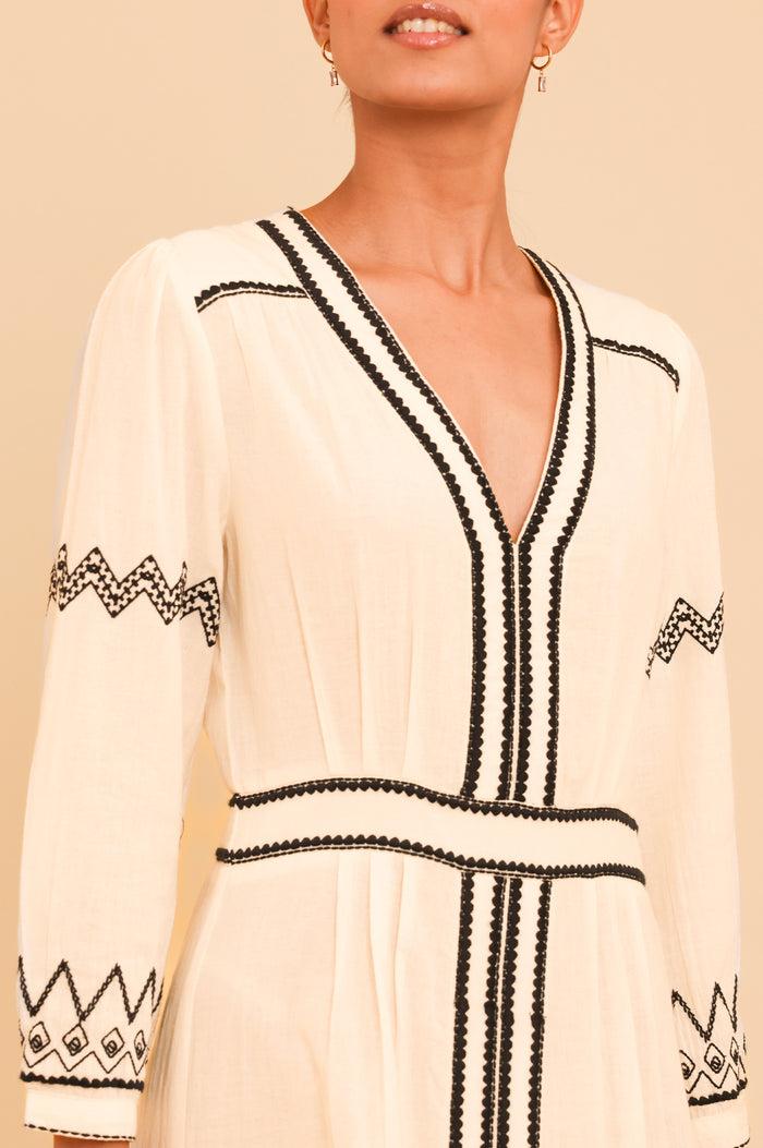 Aspiga Jamila Embroidered Dress