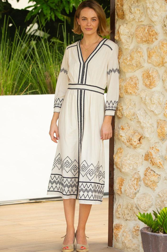 Aspiga Jamila Embroidered Dress