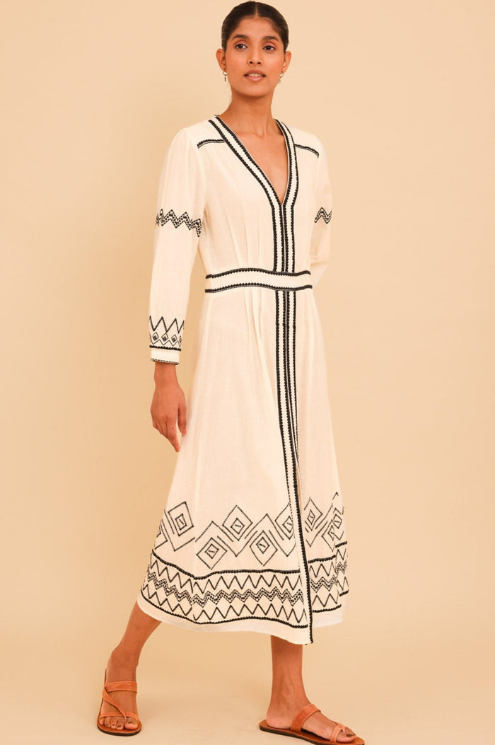 Aspiga Jamila Embroidered Dress