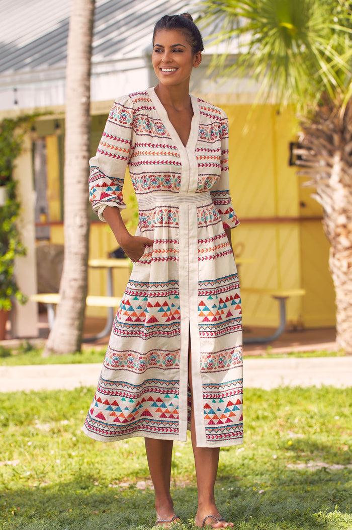 aspiga Jamila Jacquard Dress