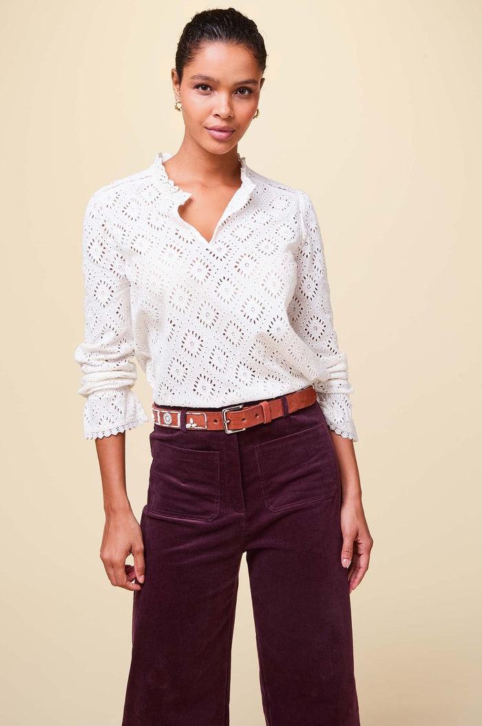 Aspiga Kendal Cropped Stretch Corduroy Trouser