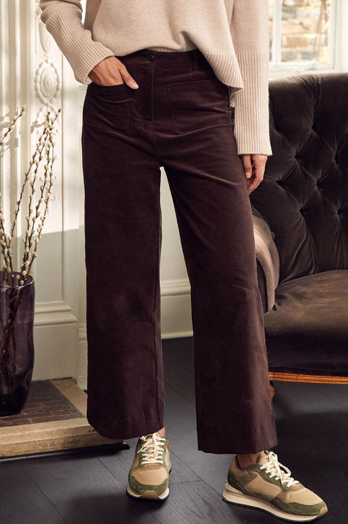 aspiga Kendal Cropped Stretch Corduroy Trouser